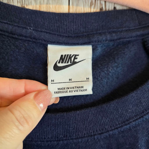 Women's Nike Sweatshirt Size M Blue - Picture 3 of 7